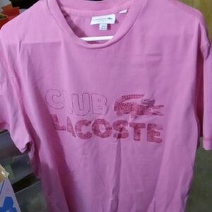 Lacoste Pink Club T-Shirt